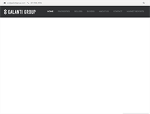 Tablet Screenshot of galantigroup.com